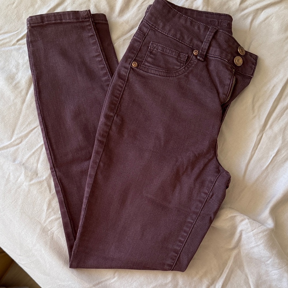 Maurices Purple Women Jeggings